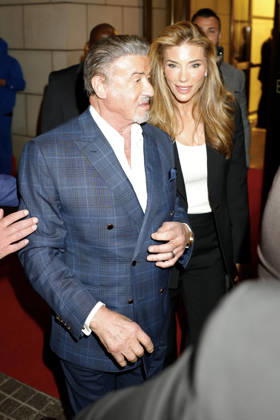 PaleyFest NY 2026: Tulsa King screening outside arrivals at The Paley Museum Featuring: Sylvester Stallone, Jennifer Flavin Where: New York City, New York, United States When: 10 Oct 2026 Credit: Jairo INSTARimages EDITORIAL USE ONLY. NOT FOR USE BY NEWSPAPERS BASED IN THE UK. Copyright: xx instar56083161