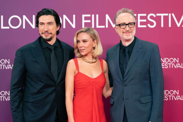 Paper Tiger Premiere at BFI London Film Festival Adam Driver, Scarlett Johansson and James Gray attend the premiere of Paper Tiger during the 70th BFI London Film Festival at the Royal Festival Hall in London, United Kingdom on October 10, 2026, Credit:Lounis Tiar Avalon United Kingdom, London, BFI Southbank, waterloo  Copyright: xLounisxTiarx xAvalonx 1142192066