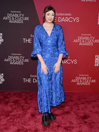 October 10, 2026, Santa Monica, California, USA: KATARINA POLJAK attends the inaugural Easterseals Disability Arts & Culture Awards DARCYS Awards red carpet. Santa Monica USA  - ZUMAb173 20261010_aap_b173_073 Copyright: xBillyxBennightx