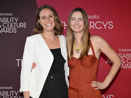 October 10, 2026, Santa Monica, California, USA: KELLY MARTIN and ASHLEY MORGAN attend the inaugural Easterseals Disability Arts & Culture Awards DARCYS Awards red carpet. Santa Monica USA  - ZUMAb173 20261010_aap_b173_103 Copyright: xBillyxBennightx