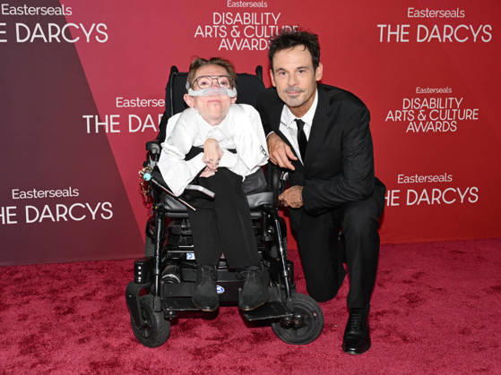 October 10, 2026, Santa Monica, California, USA: STEVE WAY and SCOOT MCNAIRY attend the inaugural Easterseals Disability Arts & Culture Awards DARCYS Awards red carpet. Santa Monica USA  - ZUMAb173 20261010_aap_b173_109 Copyright: xBillyxBennightx