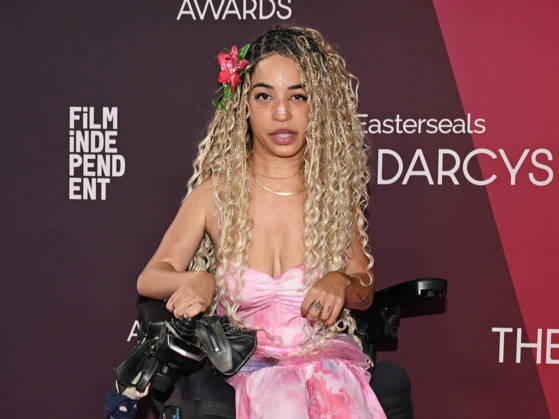 October 10, 2026, Santa Monica, California, USA: American actress and fashion model JILLIAN MERCADO attends the inaugural Easterseals Disability Arts & Culture Awards DARCYS Awards red carpet. Santa Monica USA  - ZUMAb173 20261010_aap_b173_121 Copyright: xBillyxBennightx