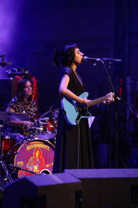 The Syd Barrett 80th Birthday Concert, The Corn Exchange, Cambridge, UK, 10 October 2026. 10 October 2026: Scottish singer songwriter Radhika Meera Dade (known professionally as Radhika) plays The Syd Barrett 80th Birthday Concert at The Corn Exchange, Cambridge, UK., Credit:Stuart Hogben Avalon  Copyright: xStuartxHogbenx xAvalonx 1142190466