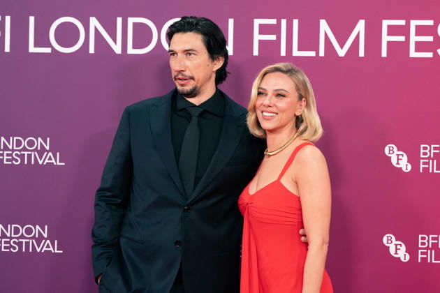 BFI London Film Festival - Paper Tiger Screening Adam Driver and Scarlett Johansson attend the premiere of Paper Tiger during the 70th BFI London Film Festival at the Royal Festival Hall in London, United Kingdom on October 10, 2026 Photo by Tiar Lounis ABACAPRESS.COM London United Kingdom  Copyright: xLounisPhotography ABACAx