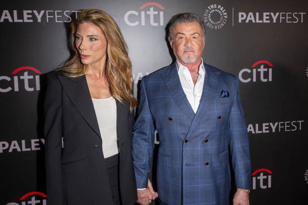 October 10, 2026, New York, New York, United States: (L-R) Jennifer Flavin and Sylvester Stallone attend.screening of Tulsa King during PaleyFest NY 2026 at The Paley Museum on October 10, 2026 in New York City. New York United States  - ZUMAs197 20261010_aaa_s197_686 Copyright: xRonxAdarx