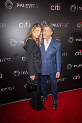 October 10, 2026, New York, New York, United States: (L-R) Jennifer Flavin and Sylvester Stallone attend.screening of Tulsa King during PaleyFest NY 2026 at The Paley Museum on October 10, 2026 in New York City. New York United States  - ZUMAs197 20261010_aaa_s197_694 Copyright: xRonxAdarx