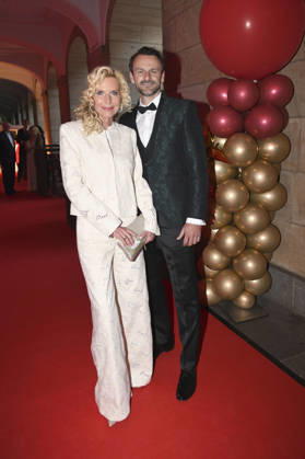 Victoria Herrmann mit Ehemann David Böthig bei der 18. Hope Gala 2026 im Schauspielhaus. Dresden,10.10.2026