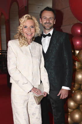 Victoria Herrmann mit Ehemann David Böthig bei der 18. Hope Gala 2026 im Schauspielhaus. Dresden,10.10.2026