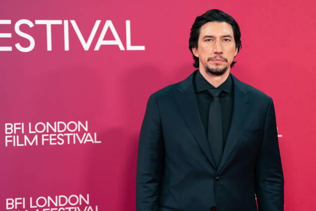 October 10, 2026, London, United Kingdom: Adam Driver attends the premiere of Paper Tiger during the 70th BFI London Film Festival at the Royal Festival Hall. London United Kingdom  - ZUMAs197 20261010_aaa_s197_782 Copyright: xLounisxTiarx