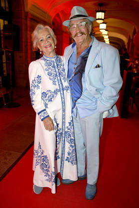 Dorit Gäbler mit Ehemann Karl-Heinz Bellmann bei der 18. Hope Gala 2026 im Schauspielhaus. Dresden,10.10.2026