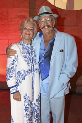 Dorit Gäbler mit Ehemann Karl-Heinz Bellmann bei der 18. Hope Gala 2026 im Schauspielhaus. Dresden,10.10.2026