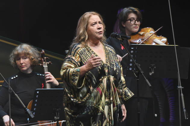 Kathy Kelly bei der 18. Hope Gala 2026 im Schauspielhaus. Dresden, 10.10.2026