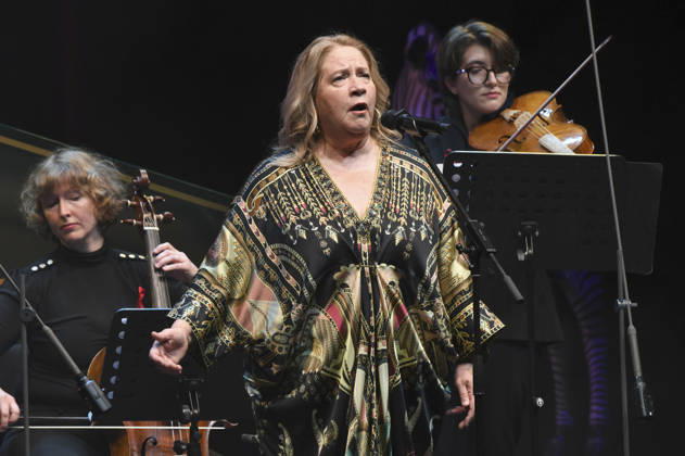 Kathy Kelly bei der 18. Hope Gala 2026 im Schauspielhaus. Dresden, 10.10.2026