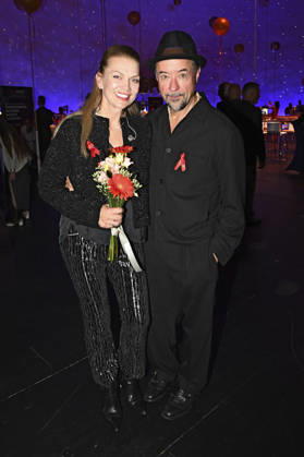 Anna Loos mit Ehemann Jan Josef Liefers bei der 18. Hope Gala 2026 im Schauspielhaus. Dresden, 10.10.2026