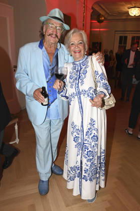 Dorit Gäbler mit Ehemann Karl-Heinz Bellmann bei der 18. Hope Gala 2026 im Schauspielhaus. Dresden, 10.10.2026