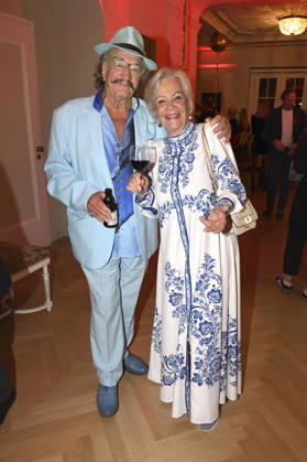 Dorit Gäbler mit Ehemann Karl-Heinz Bellmann bei der 18. Hope Gala 2026 im Schauspielhaus. Dresden, 10.10.2026