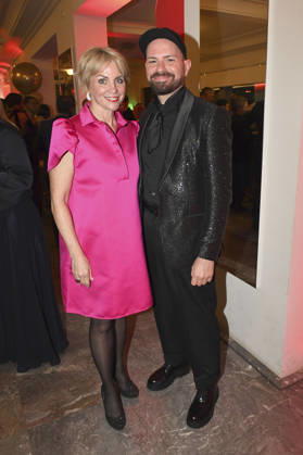 Gisa Zach und Christian Kühn bei der 18. Hope Gala 2026 im Schauspielhaus. Dresden, 10.10.2026