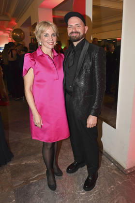 Gisa Zach und Christian Kühn bei der 18. Hope Gala 2026 im Schauspielhaus. Dresden, 10.10.2026