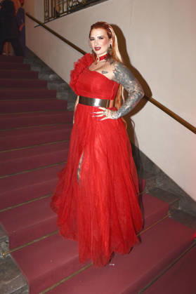 Lyn Künstner bei der 18. Hope Gala 2026 im Schauspielhaus. Dresden, 10.10.2026