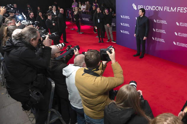 Adam Driver bei der Premiere des Kinofilms Paper Tiger auf dem 70. BFI London Film Festival 2026 in der Royal Festival Hall. London, 10.10.2026