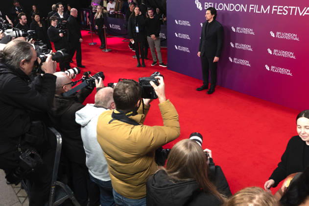 Adam Driver bei der Premiere des Kinofilms Paper Tiger auf dem 70. BFI London Film Festival 2026 in der Royal Festival Hall. London, 10.10.2026