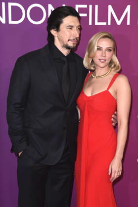 Adam Driver und Scarlett Johansson bei der Premiere des Kinofilms Paper Tiger auf dem 70. BFI London Film Festival 2026 in der Royal Festival Hall. London, 10.10.2026