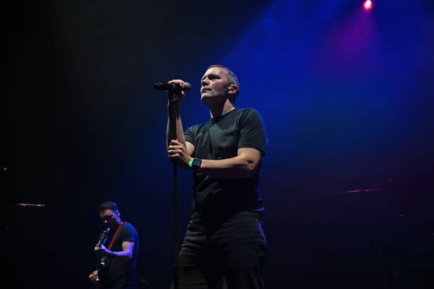 The Slow Readers Club LONDON, ENGLAND - OCTOBER 10: Aaron Starkie of ˜The Slow Readers Club™ performing at Roundhouse, Chalk Farm on October 10 in London, England. CAP MAR MAR Great Britain UK Copyright: xMartinxHarris CapitalxPicturesx
