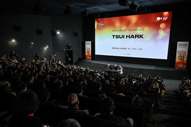 18th Lumiere Festival Tsui Hark Masterclass Tsui Hark holds a masterclass during the 18th Lyon Lumiere Film Festival in Lyon, France on 11 October 2026. Photo by Julien Reynaud APS-Medias ABACAPRESS.COM Lyon France  Copyright: xReynaudxJulien APS-Medias ABACAx