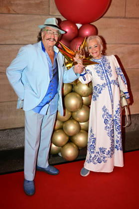 Dorit Gäbler mit Ehemann Karl-Heinz Bellmann bei der 18. Hope Gala 2026 im Schauspielhaus. Dresden, 10.10.2026