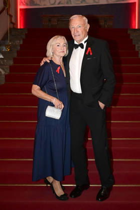 Eduard Geyer mit Ehefrau Angelika Geyer bei der 18. Hope Gala 2026 im Schauspielhaus. Dresden, 10.10.2026