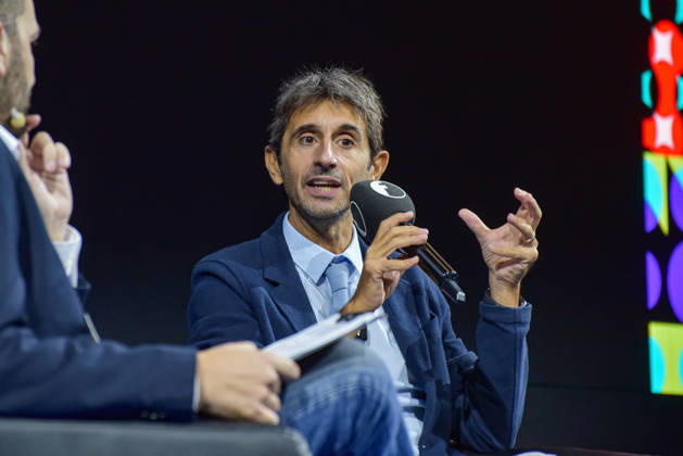 October 11, 2026, Rome, Rome, Italy: Fratelli d Italia politician and MP Giovanni Donzelli speaks during the panel Faccia a Faccia con i politici at the Rumore Festival 2026 at Acquario Romano in Rome on October 11, 2026. Rome Italy  - ZUMAn299 20261011_zip_n299_024 Copyright: xVincenzoxNuzzolesex