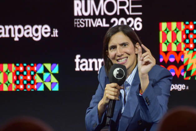 October 11, 2026, Rome, Rome, Italy: Partito Democratico Secretary Elly Schlein speaks during the panel Faccia a Faccia con i politici at the Rumore Festival 2026 at Acquario Romano in Rome on October 11, 2026. Rome Italy  - ZUMAn299 20261011_zip_n299_034 Copyright: xVincenzoxNuzzolesex