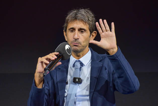October 11, 2026, Rome, Rome, Italy: Fratelli d Italia politician and MP Giovanni Donzelli speaks during the panel Faccia a Faccia con i politici at the Rumore Festival 2026 at Acquario Romano in Rome on October 11, 2026. Rome Italy - ZUMAn299 20261011_zip_n299_006 Copyright: xVincenzoxNuzzolesex