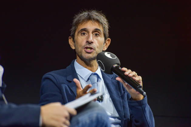 October 11, 2026, Rome, Rome, Italy: Fratelli d Italia politician and MP Giovanni Donzelli speaks during the panel Faccia a Faccia con i politici at the Rumore Festival 2026 at Acquario Romano in Rome on October 11, 2026. Rome Italy - ZUMAn299 20261011_zip_n299_005 Copyright: xVincenzoxNuzzolesex