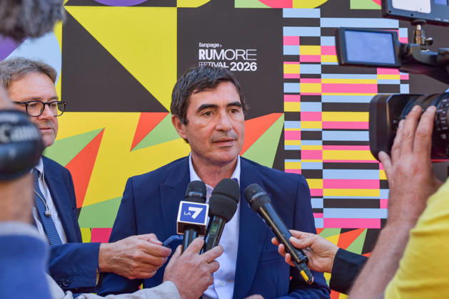 October 11, 2026, Rome, Rome, Italy: Sinistra Italiana Secretary Nicola Fratoianni speaks to the press during the Rumore Festival 2026 at Acquario Romano in Rome on October 11, 2026. Rome Italy - ZUMAn299 20261011_zip_n299_011 Copyright: xVincenzoxNuzzolesex