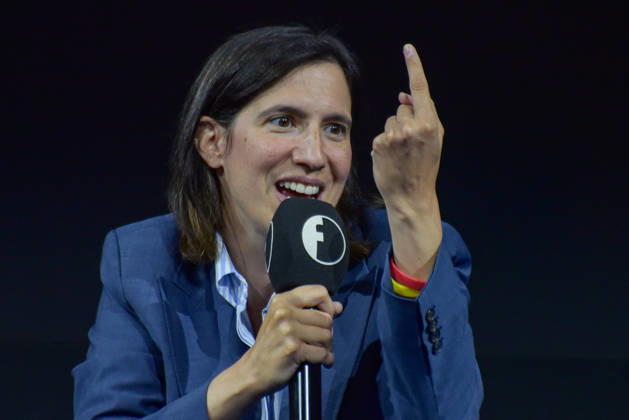October 11, 2026, Rome, Rome, Italy: Partito Democratico Secretary Elly Schlein speaks during the panel Faccia a Faccia con i politici at the Rumore Festival 2026 at Acquario Romano in Rome on October 11, 2026. Rome Italy - ZUMAn299 20261011_zip_n299_020 Copyright: xVincenzoxNuzzolesex
