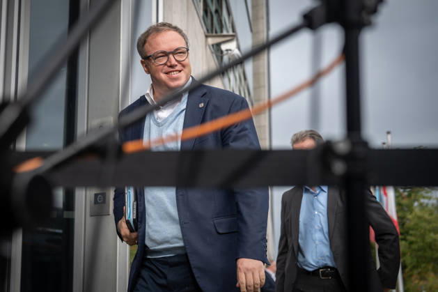 Mario Voigt, Ministerpräsident Thüringen, bei seiner Ankunft;Präsidiumsklausurtagung der CDU Deutschlands in Berlin, Oktober 2026, Berlin Berlin Deutschland Konrad-Adenauer-Haus
