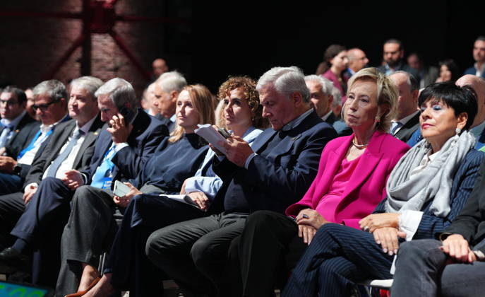 IPA89549653 - Milan, October 11, 2026, Forza Italia Event: The Optimism of Will at the East End Studios on Via Mecenate with Antonio Tajani Copyright: xDuilioxPiaggesix xDuilioxPiaggesix IPA89549653