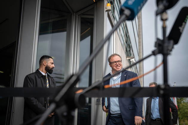 Mario Voigt, Ministerpräsident Thüringen, bei seiner Ankunft;Präsidiumsklausurtagung der CDU Deutschlands in Berlin, Oktober 2026, Berlin Berlin Deutschland Konrad-Adenauer-Haus