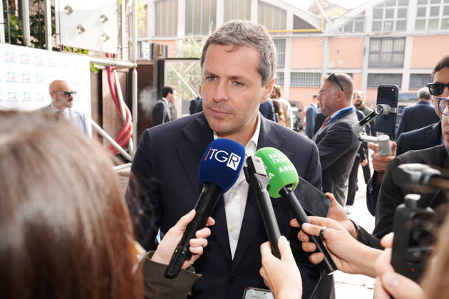 IPA89549647 - Milan, October 11, 2026, Forza Italia Event: *L ottimismo della Volontà* at the East End Studios on Via Mecenate with Matteo Perego  Copyright: xDuilioxPiaggesix xDuilioxPiaggesix IPA89549647
