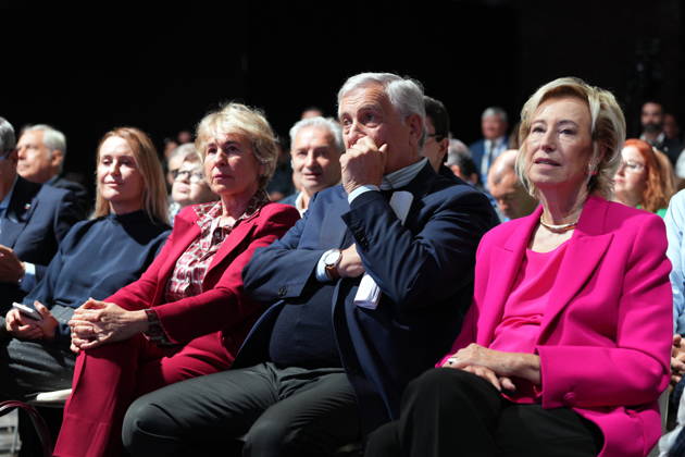 IPA89549673 - Milan, October 11, 2026, Forza Italia Event: The Optimism of Will at the East End Studios on Via Mecenate with Antonio Tajani, Stefania Craxi, and Lettizia Moratti Copyright: xDuilioxPiaggesix xDuilioxPiaggesix IPA89549673