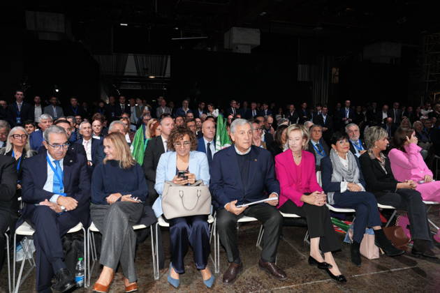 IPA89549629 - Milan, October 11, 2026, Forza Italia Event: The Optimism of Will at the East End Studios on Via Mecenate, featuring Maurizio Gasparri, Dolors Montserrat, Antonio Tajani, and Letizia Moratti Copyright: xDuilioxPiaggesix xDuilioxPiaggesix IPA89549629