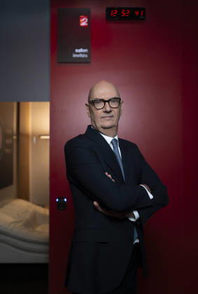 French Economy Minister Roland Lescure Franc Jeu - Paris French Economy Minister Roland Lescure during an interview at Franc Jeu on France 2 channel in Paris, France on October 11, 2026.Photo by Eliot Blondet ABACAPRESS.COM Paris France France  Copyright: xBlondetxEliot ABACAx