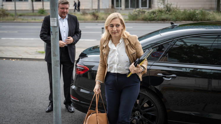 Nina Warken Bundesministerin für besondere Aufgaben, Kanzleramtsministerin;Präsidiumsklausurtagung der CDU Deutschlands in Berlin, Oktober 2026, Berlin Berlin Deutschland Konrad-Adenauer-Haus