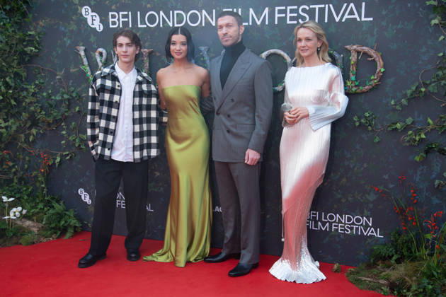 London Film Festival 2026 - Wildwood Festival Gala Arrivals at Royal Festival Hall, Southbank, London, UK - 11 October, 2026 (L-R) - Jacob Tremblay, Peyton Elizabeth Lee, Director Travis Knight and Carey Mulligan attends the Festival Gala of Wildwood at The 70th BFI London Film Festival at Royal Festival Hall, Southbank, London, England, UK on Sunday 11 October, 2026., Credit:Justin Ng Avalon UK, England, London, Royal Festival Hall, Southbank Copyright: xJustinxNgx xAvalonx 1142340230
