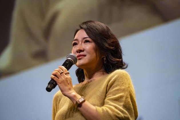 PEOPLE: Festival Lumiere - Lyon 11 10 2026 Zhang Ziyi receives the Lumiere Award, as well as a still from a film directed by the Lumiere brothers at the 18th Lumiere Film Festival Lumiere in Lyon (France) on October 11, 2026. Photo by Sandrine Thesillat PsNewZ  Copyright: xSandrinexThesillatx