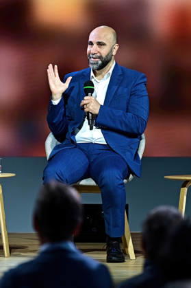 Frankfurter Buchmesse 2026. Autor Ahmad Mansour am 11.10.2026 auf der Frankfurter Buchmesse. 20261011MWI155801
