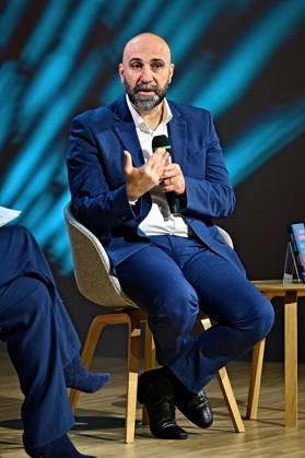 Frankfurter Buchmesse 2026. Autor Ahmad Mansour am 11.10.2026 auf der Frankfurter Buchmesse. 20261011MWI155812