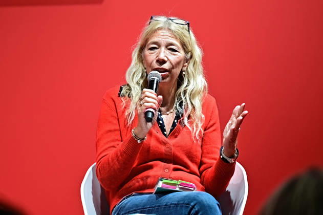 Frankfurter Buchmesse 2026. Autorin Elisabeth Lisa Federle am 11.10.2026 auf der Frankfurter Buchmesse. 20261011MWI155925