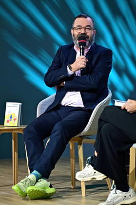 Frankfurter Buchmesse 2026. Max Küng am 11.10.2026 auf der Frankfurter Buchmesse. 20261011MWI156087